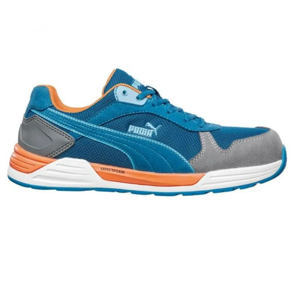 zapato FRONTSIDE azul/naranja S1P (39, Naranja)